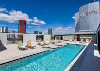  piscine gratuite fira congress barcelona alexandre hotels